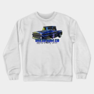 1964 Chevrolet C10 Stepside Pickup Truck Crewneck Sweatshirt